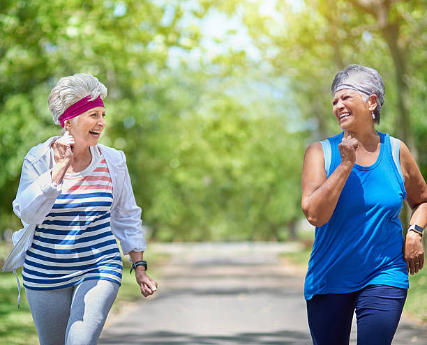 istock Friends motivate each other to get moving 544601012