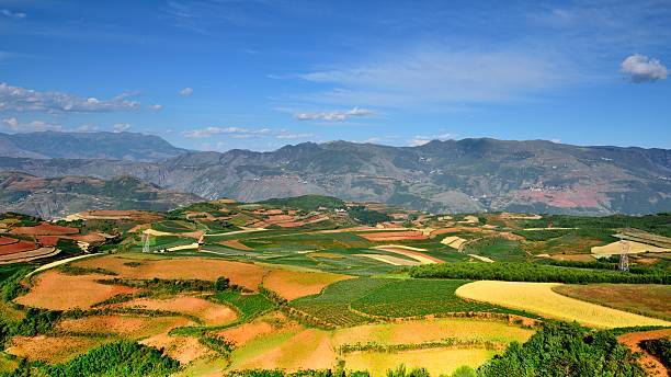 istock Magnificent Red land in China's Yunnan 023 544604176