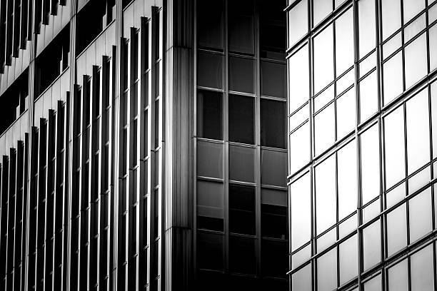 istock Commercial Architectures in Close up and with B&W tone tuned 544651654