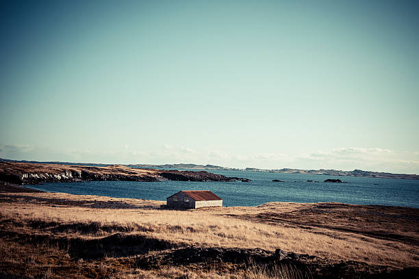 istock Iceland mountains with houses 544654382