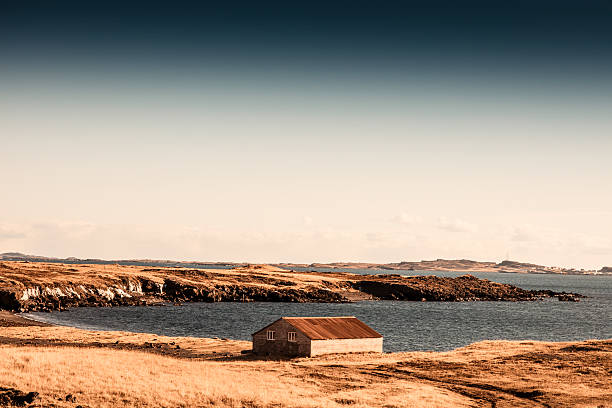 istock Iceland mountains with houses 544654392