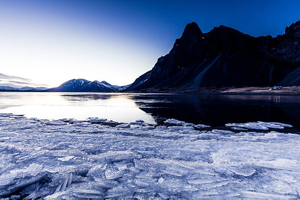istock Iceland seaview and shore with mountains 544654494