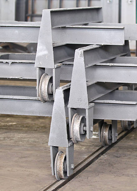 istock elements of transport trolleys for moving material 544655488