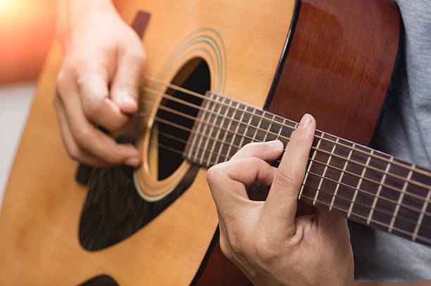 istock Guitar instrument. Musician or guitarist 544661270