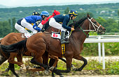 istock Horse race for the prize Oaks. 544663036