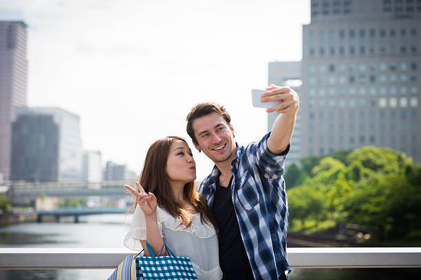 istock Mixed race couple on a date 544666502