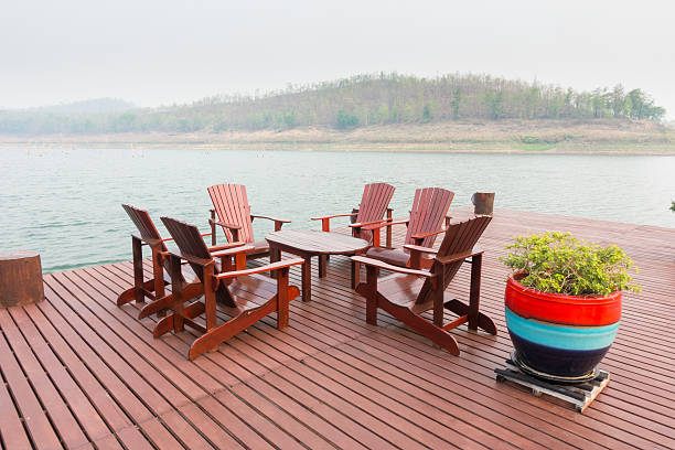 istock Wooden hotel lounge 544667740