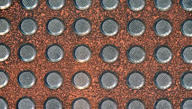 Photo of Silver Nails Textured Background