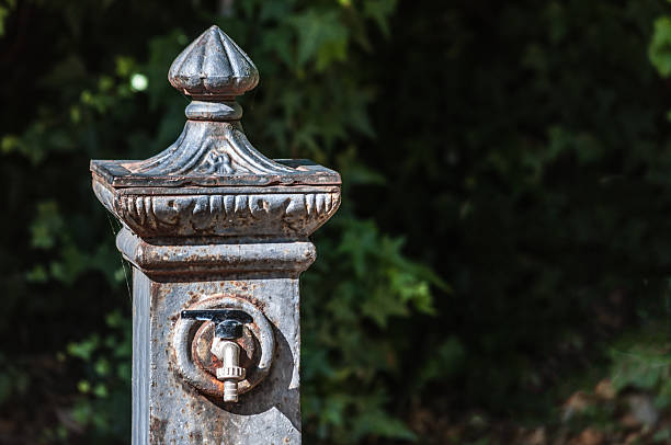 istock Closeup of old fountain 544668262