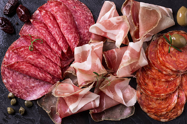 istock Traditional spanish tapas or italian antipasti 544670784