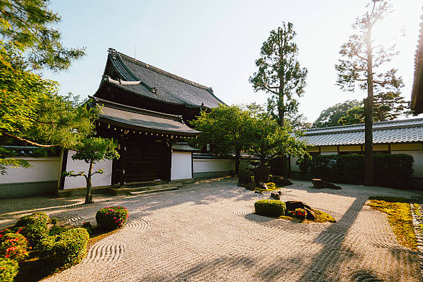 istock Shrine in Kyoto in beautiful summer sunset 544674312