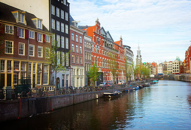 istock canals of Amsterdam, Netherlands 544675694