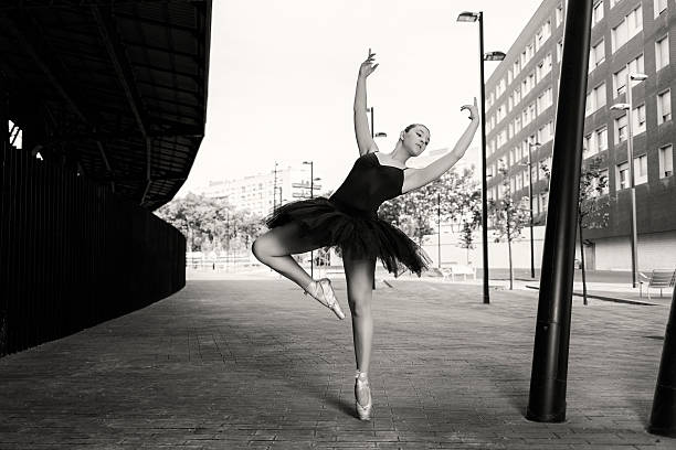istock Ballet dancer in the city 544676078