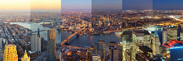 istock New York City downtown day and night 544676688