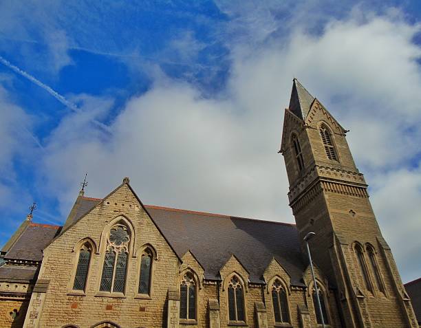 istock Church in Brighton with blue sky 544681042