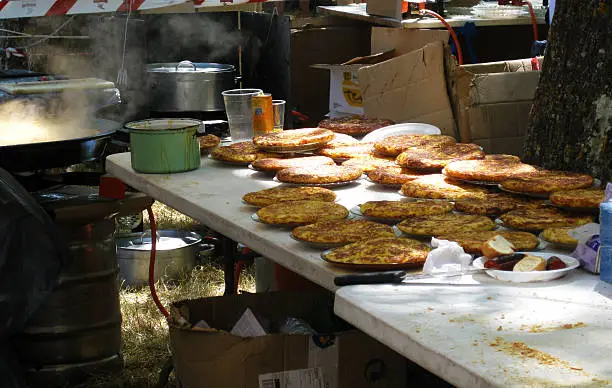 Photo of Meals in the field.