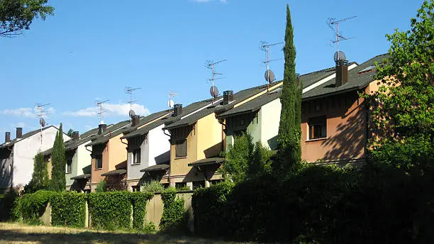 Photo of Modern style houses .