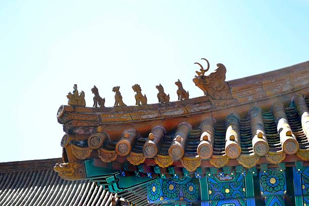 istock Chinese style roof - detail 544717640