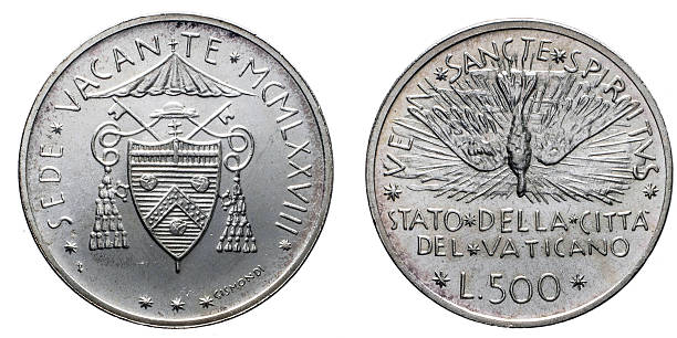 istock Papal Vacant see 1978 silver coin uncircoled 544717890