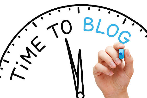 istock Time to Blog Concept 544719402