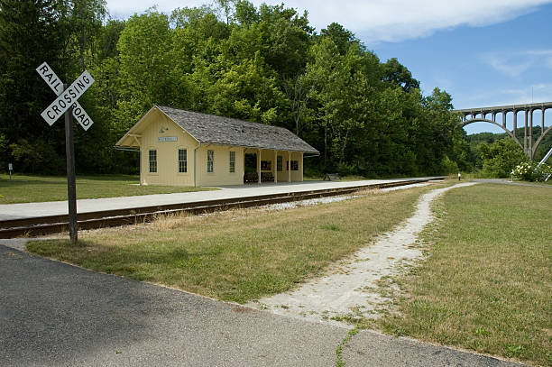 Railroad Crossing in Brecksville, Ohio