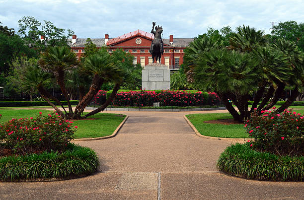istock Statue in Jackson Square, French Quarter, New Orleans 544721492