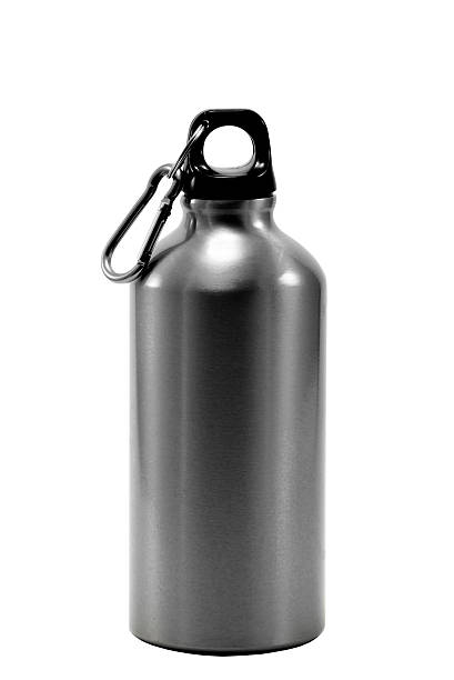 istock Aluminum bottle water isolated white background 544721642
