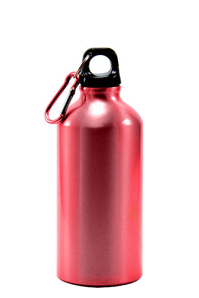 istock Aluminum bottle water isolated white background 544721654