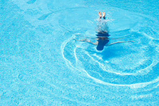 istock Young Women is Swimming in the Pool 544722696