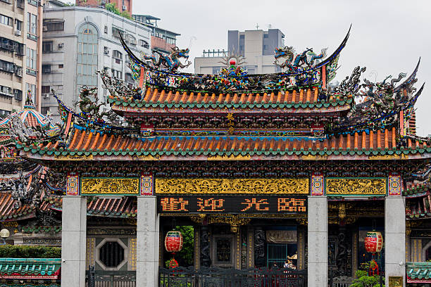 istock Chinese temple in Taipei 544726520