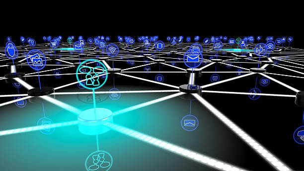 istock The internet of things social network 544727258