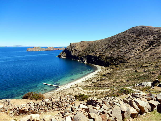 istock Lake Titicaca from la Isla del Sol, Bolivia 544733290