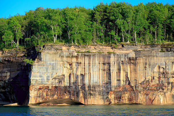 istock Pictured rocks in Upper Peninsula of Michigan 544733664