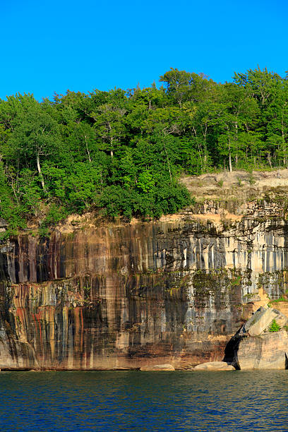 istock Pictured rocks in Upper Peninsula of Michigan 544733668