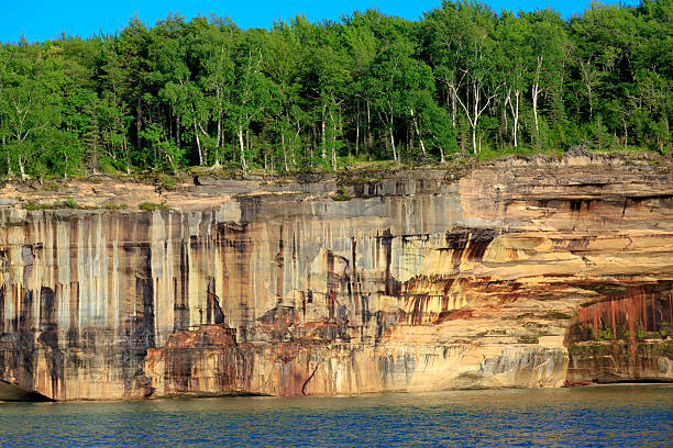 istock Pictured rocks in Upper Peninsula of Michigan 544733670