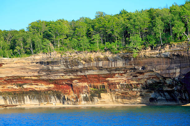 istock Pictured rocks in Upper Peninsula of Michigan 544733676