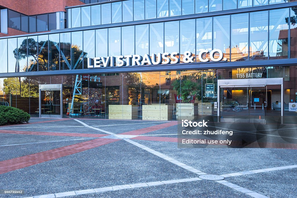 Entrance Of Levis Office Building Stock Photo - Download Image Now - Levi's,  Architecture, Building Entrance - iStock