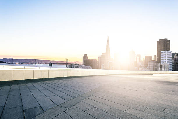 istock empty floor with cityscape and skyline of san francisco 544736480