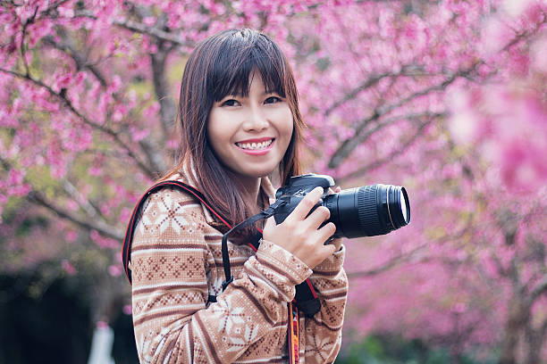 istock Women photographer 544740356