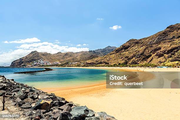 Beach Of Las Teresitas In Tenerife Stock Photo - Download Image Now - Tenerife, Canary Islands, Vacations