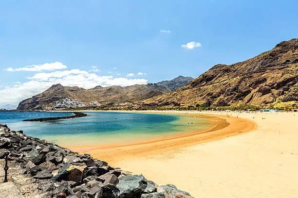 Las Teresitas Beach in Tenerife / Canary Islands