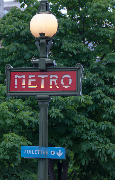 istock Parisian Metro Station Sign 544745228