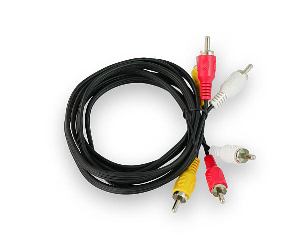 istock AV cables to av receiver use in home 544745826