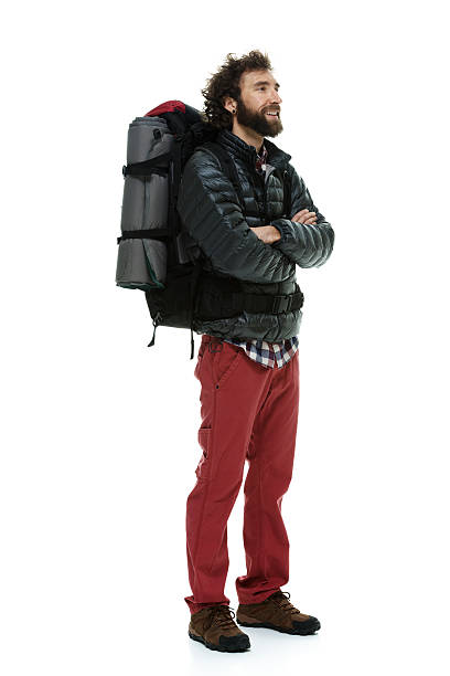Smiling hiker standing with arms crossedhttp://www.twodozendesign.info/i/1.png