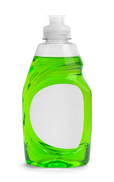 グリーンディッシュソープ - dishwashing detergent ストックフォトと画像