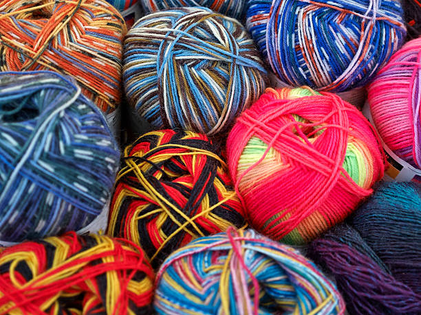 istock Balls of wool for knitting 544750008