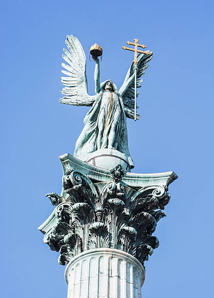 istock Millennium monument in Heroes square, Budapest, Hungary 544752794
