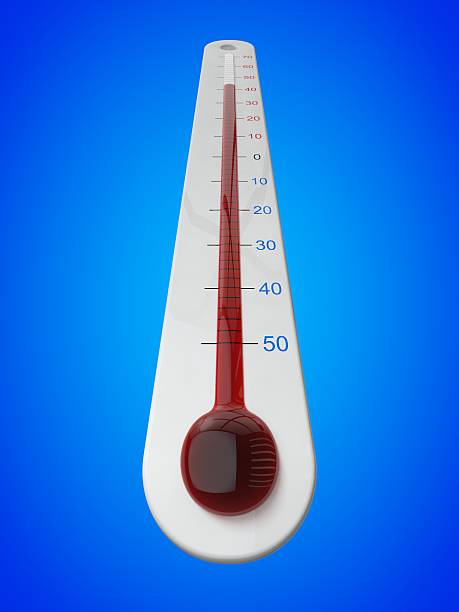 istock 3d illustration of simple thermometer. 544790740