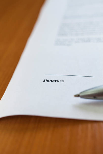 istock Place for the signature 544793994
