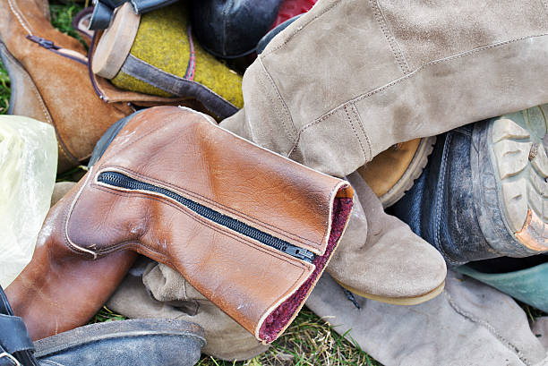 istock pile of old shoes 544794302